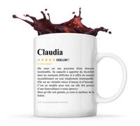 Mug Claudia Avis Frère Recommandation Tasse Famille Cadeau Anniversaire Noël