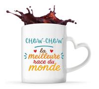 Mug coeur Chow-chow Meilleure Race Cadeau Vanlife Propriétaire de Chien