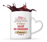 Mug coeur Maman Sacré de Birmanie d'amour copie Cadeau Propriétaire de Chat