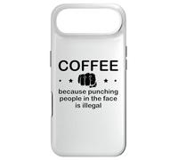 Mug Coffee Because Punching People in The Face is Illegal Coque pour iPhone Air