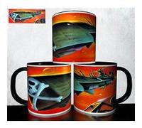 Mug collection design - Albator Captain Harlock 315 Blanc G