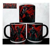 Mug collection design - Captain America Avengers 850 Blanc G
