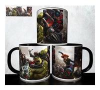 Mug collection design - Captain America Avengers 859 Blanc G