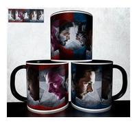 Mug collection design - Captain America Avengers 860 Blanc