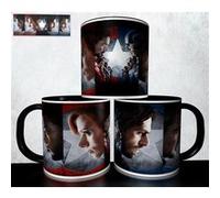 Mug collection design - Captain America Avengers 861 Blanc G