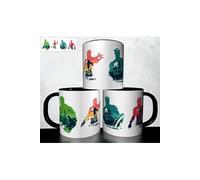 Mug collection design - Super héros Avengers 804 Blanc G
