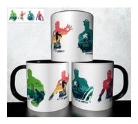 Mug collection design - Super héros Avengers 804 Blanc G