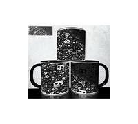 MUG collection design - Tête de mort Skull Halloween 1002 Blanc