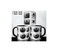 MUG collection design - Tête de mort Skull Halloween 1010