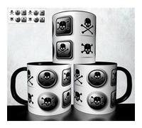 MUG collection design - Tête de mort Skull Halloween 1010