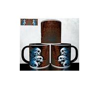 MUG collection design - Tête de mort Skull Halloween 1027 Blanc