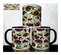MUG collection design - Tête de mort Skull Halloween 1037 Blanc G