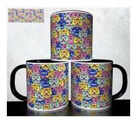 MUG collection design - Tête de mort Skull Halloween 987 Blanc G
