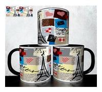 MUG collection design - Voyage Souvenir Glamour Paris 1099 Blanc G