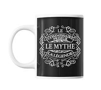 Mug Commissaire priseur Le Mythe la Légende noir