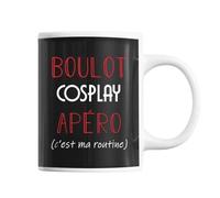 Mug Cosplay C'est Ma Routine Tasse Humour
