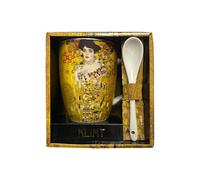 - Mug cuillère KLIMT ADELE en céramique - Hauteur 10.5 cm - Largeur 8.5 cm
