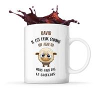Mug David Doux Comme Un Agneau Tasse Cadeau Anniversaire Noël