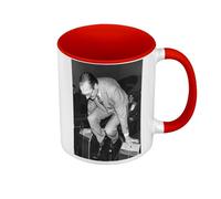 Mug de Couleur Qualité Premium Rouge - Jacques Chirac Swag Vintage President France Metro - Tasse avec anse et intérieur de couleur