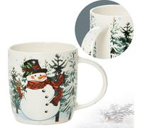 Mug de Noël 370 Ml Bonhomme de neige en céramique de Noël
