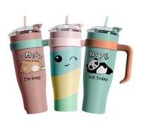 Mug de transport Miami XXL 1,2L Kawaii Modèle Aléatoire