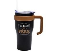 Mug de transport mini miami 60cl noir "je suis ton père" - - ALTOBUY Noir G