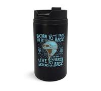 Mug de voyage Born to Race, gobelet de voyage, tasse à café isotherme, tasse portable