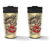 Mug de Voyage - Harry Potter - Hogwarts Express - Métal - Cylindrique - Beige