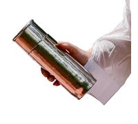 Mug de voyage isotherme en titane de 420 ml avec gravure personnalisée, bouteille d'eau légère scellée sous vide (B)