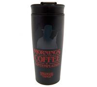 Pyramid International Tasse de voyage métallique Stranger Things Café et Contemplation 425 ml