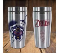 Mug de voyage - PALADONE - Link - Acier inoxydable - 450 ml - Gris