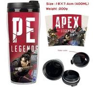 Mug de voyage STACK isotherme en plastique portable - couvercle à vis - APEX Legends #1 (400ml) G