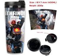 Mug de voyage STACK isotherme en plastique portable - couvercle à vis - APEX Legends #14 (400ml) G