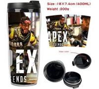 Mug de voyage STACK isotherme en plastique portable - couvercle à vis - APEX Legends #19 (400ml) G