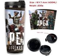Mug de voyage STACK isotherme en plastique portable - couvercle à vis - APEX Legends #2 (400ml) G