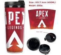 Mug de voyage STACK isotherme en plastique portable - couvercle à vis - APEX Legends #4 (400ml) G
