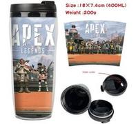 Mug de voyage STACK isotherme en plastique portable - couvercle à vis - APEX Legends #5 (400ml) G
