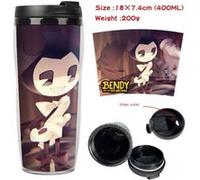 Mug de voyage STACK isotherme en plastique portable - couvercle à vis - Bendy #2 (400ml) G