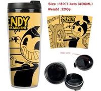 Mug de voyage STACK isotherme en plastique portable - couvercle à vis - Bendy #4 (400ml) G