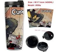 Mug de voyage STACK isotherme en plastique portable - couvercle à vis - Cuphead #2 (400ml) G