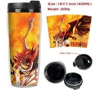 Mug de voyage STACK isotherme en plastique portable - couvercle à vis - Fairy Tail #11 (400ml) G