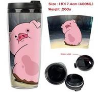 Mug de voyage STACK isotherme en plastique portable - couvercle à vis - Gravity Falls #10 (400ml) G