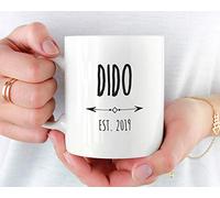Mug Dido Est, cadeau pour Dido, tasse Dido Est 2019, tasse Dido To Be, cadeau d'anniversaire Dido, cadeau de fête des pères, cadeau nouveau Dido, cadeau pour grand-père