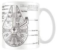 Star Wars Tasse Millennium Falcon (Sketch)