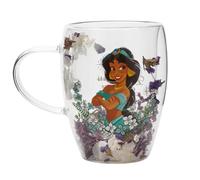Mug | Disney | Mug En Verre Jasmine Decoratif Floral