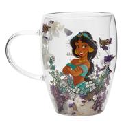 Mug Disney Mug En Verre Jasmine Decoratif Floral