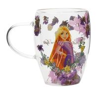 Mug Disney Mug En Verre Raiponce Decoratif Floral