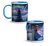 Mug Disney. Personnalisé avec photo et nom. Gobelet en plastique pour enfants. 330 ml. Tasse originale. Mug pour enfants. Cadeaux originaux. ELSA ET ANA