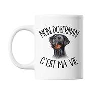 Mug Doberman c'est la vie Chien