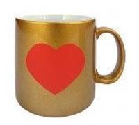 Mug Dore Coeur By Cbk Multicolore